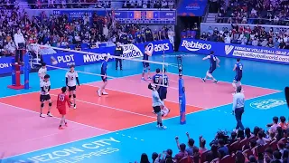 Japan vs Italy final set vnl volleyball highlight