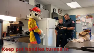 Serving Up Kitchen Safety with Sparky