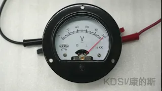 High quality professional BO-65 DC100V analog panel round voltmeter