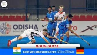 Hockey Men's Junior World Cup 2021 SF 2 Highlights: India Vs Germany