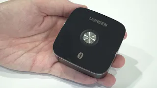 Best way to upgrade old & wired speakers - Use Ugreen Bluetooth 5.0 aptX LL Receiver Audio Adapter!