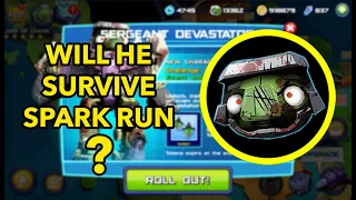 Angry Birds Transformers - SERGEANT DEVASTATOR - Spark Run