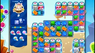 Candy Crush Saga Level 11523 - 3 Stars, 20 Moves Completed, No Boosters