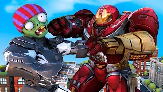 Nick Hulk Transformer Hulkbuster Beat Zombie Robot - Scary Teacher 3D Technology Battle