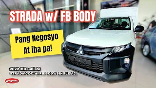 2022 Mitsubishi Strada Cab & Chassis with FB Body Dual A.C. Manual | Pangnegosyo