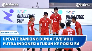 Update Ranking Dunia FIVB Timnas Voli Putra Indonesia Turun ke Posisi 54