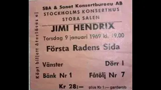 Jimi for ever ♥ Live at The Konserthuset, Stockholm, Sweden, January 9, 1969 2nd Show FULL ALBUM