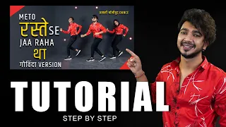 Main To Raste Se Ja Raha Tha Dance Tutorial | Step By Step | Vickuy Patel Choreography