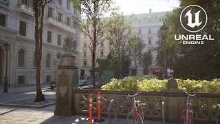 Unreal Engine 5 | PARIS STREET HAUSSMANN | Lumen Environment for Virtual Production