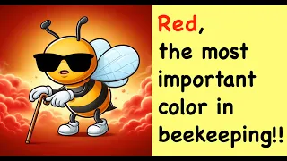 Why Red is Crucial in Beekeeping: Unveiling the Secret  🔴🤫  #beekeepingtips