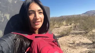 Hueco Tanks: a climbing day on east mountain (V0-V8)