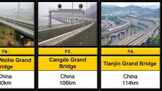 Top 10 Longest Bridges in the world | Longest Bridges 2024