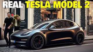 Just Happened! Elon Musk Reveals Tesla Model 2 Officially Launched, Shocking EVs Industry!