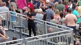 Billy Joel, Audience Deaf Signing, "An Innocent Man," Notre Dame Stadium, South Bend, IN 6-25-22