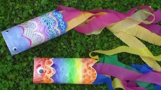 DIY Fish Windsock Decoration