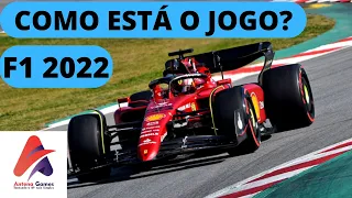 F1 2022, PRIMEIRAS IMPRESSÕES DO JOGO E TESTANDO A FERRARI NO BRASIL.