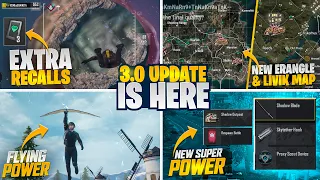 3.0 Update Is Here | New Livik & Erangel Map | Best Features Ever | PUBGM