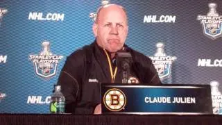 May 20 2011 Claude Julien Boston Bruins NHL.flv