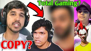 Desi Gamers COPIED @Mythpat?! | Total Gaming FACE REVEAL by Mistake?, Classy Free Fire, Aditech