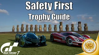 Gran Turismo 7 - Safety First Trophy Guide (GT7 Unlocking Safety First Trophy)