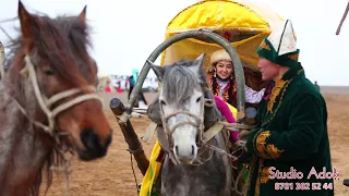 Миялы Қыз Жібек пен Төлеген көрінісі