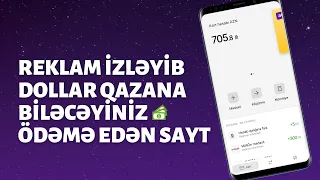 6 MANAT ÖDƏMƏ ALDIĞIM PUL QAZANDIRAN SAYT / İnternetdən pul qazanmaq