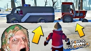 💥 МЕНТОВКИЙ БОБИК ЗАСТРЯЛ В СНЕГУ ✅ МУЛЬТИК в СКРАП МЕХАНИК 🔨 СКАЧАТЬ Scrap Mechanic 💾