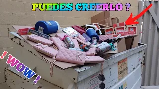 😱MIRA lo que encontre. parece que TIRAN la tienda a la BASURA #loquetiranenusa #dumpsterdiving