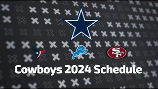 Cowboys 2024-2025 Schedule!