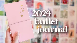2024 BULLET JOURNAL SETUP | Aesthetic bujo setup in traveler's notebook | ft. Notebook Therapy