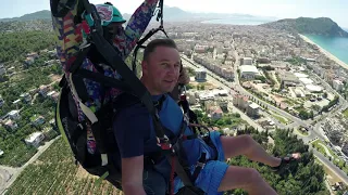 Paraglider Turkey 2021. Полет на параплане в г.Аланья,Турция