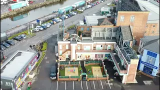 Coronation Street - new Weatherfield Precinct set 2023 [The Manc Drone Guy]