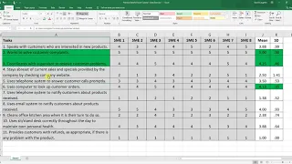 Means & Standard Deviations in Excel