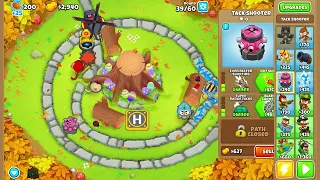Bloons TD 6 - Challenge: Deflation - Tree Stump {Difficulty Easy}