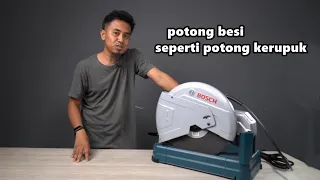 yang ini beda!! - tes dan review mesin potong metal BOSCH GCO 14-24 CUT OFF SAW / CHOP SAW 14"