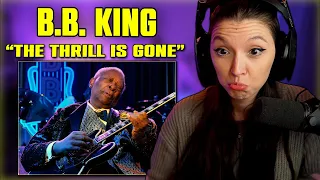 B.B. King - The Thrill Is Gone | FIRST TIME REACTION | Crossroads 2010 (Official Live Video)