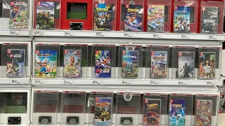 Nintendo Switch Games at Target Strongsville Ohio October 2022