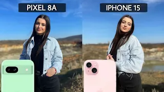 Google Pixel 8A Vs iPhone 15 Camera Test Comparison