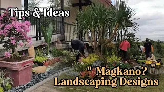 LANDSCAPING TIPS AND IDEAS | MGA DAPAT GAWIN SA PAGGAWA NG LANDSCAPING | MAGKANO BA ANG MAGAGASTOS?