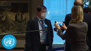 Russia on Ukraine - Security Council Media Stakeout (15 February 2022)