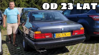 23 lata w domu - BMW e32 750 V12