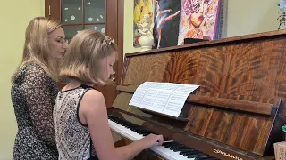 Темербек Уляна  "Танець мишок на  роялі".