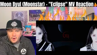 MOONBYUL (MOONSTAR) - "Eclipse" MV Reaction! (Half Korean Reacts)