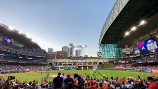 World Series Game 2 Roof Opening Time Lapse - Astros vs Braves