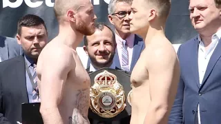 AND THE NEW! - GEORGE GROVES v FEDOR CHUDINOV - OFFICIAL WEIGH IN  *FULL & COMPLETE*