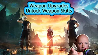 Final Fantasy 7 Rebirth ● How To Upgrade Weapons & Unlock Weapon Skills (Noob Guide)