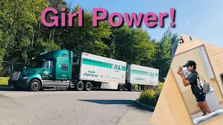 Female Truck Drivers Life / Filipina-American Couple/ Team Driver