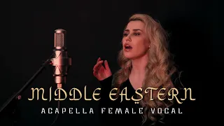 Belting Arabic Female Vocal Acapella | Emotional Haunting Healing Middle Eastern & Egyptian Music 🐪