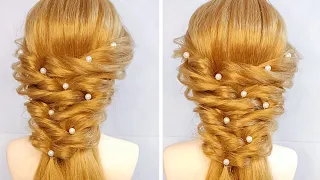 Easy Braid Hairstyle| Tết tóc xinh| Hairstyle| Coiffures simples