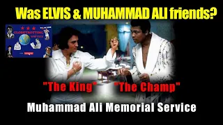 Elvis & Muhammad Ali-(Ali’s Memorial Service)